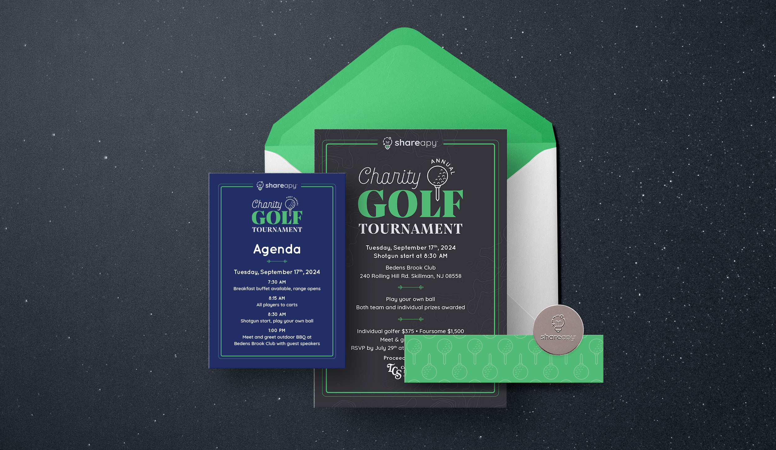 shareapy-invitation Shareapy's invitation suite
