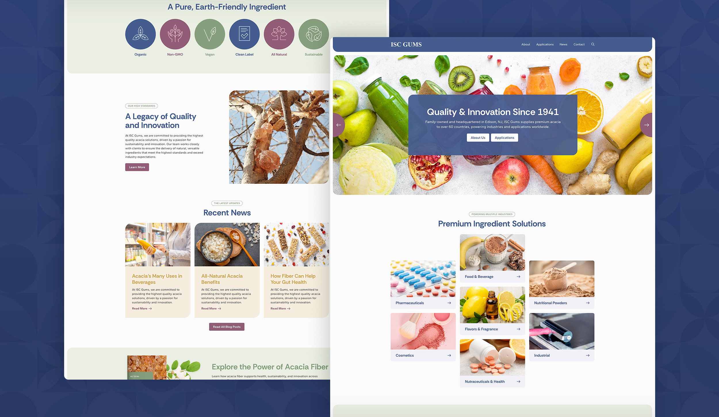 ISC Gums homepage