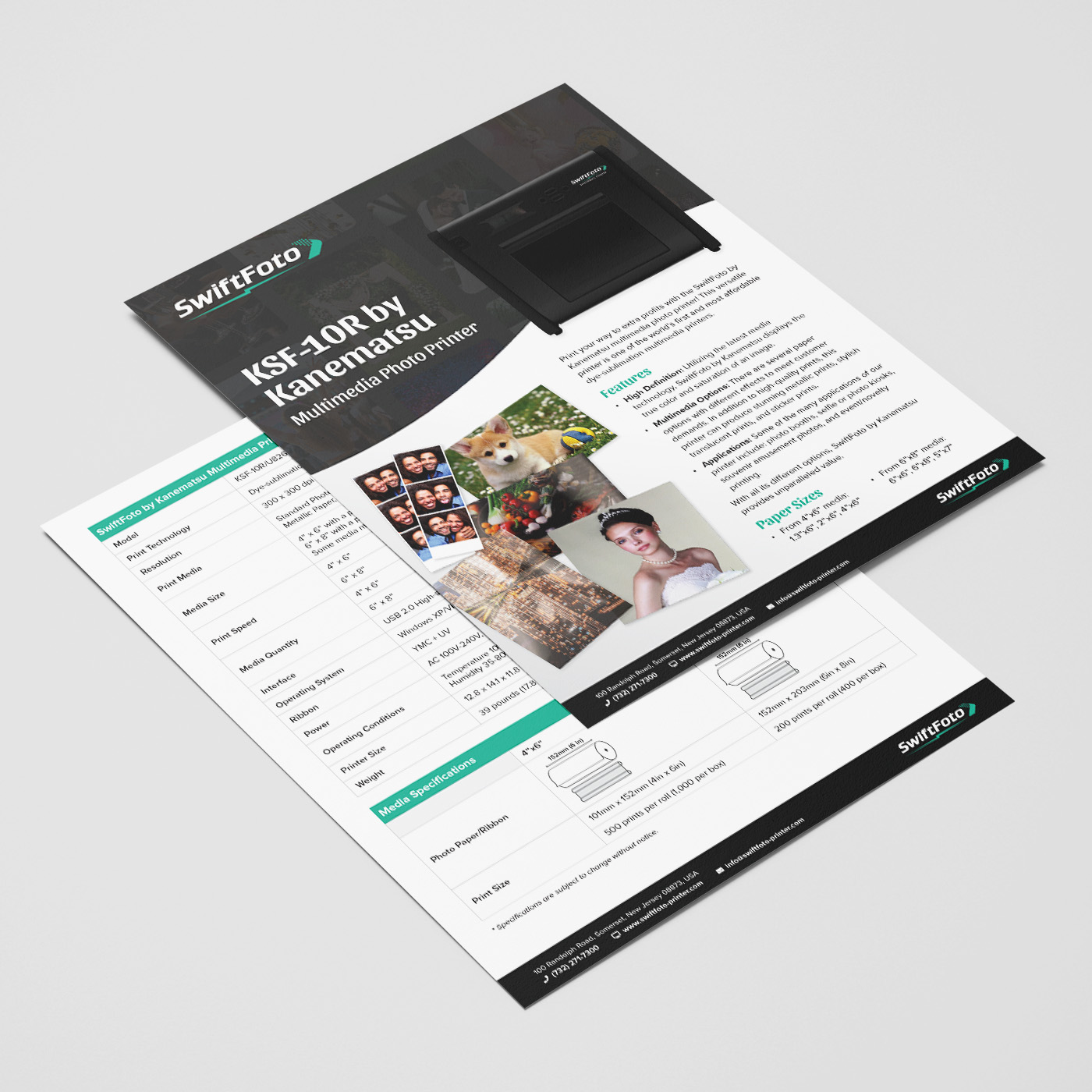 swiftfoto-flyer Double-sided flyer