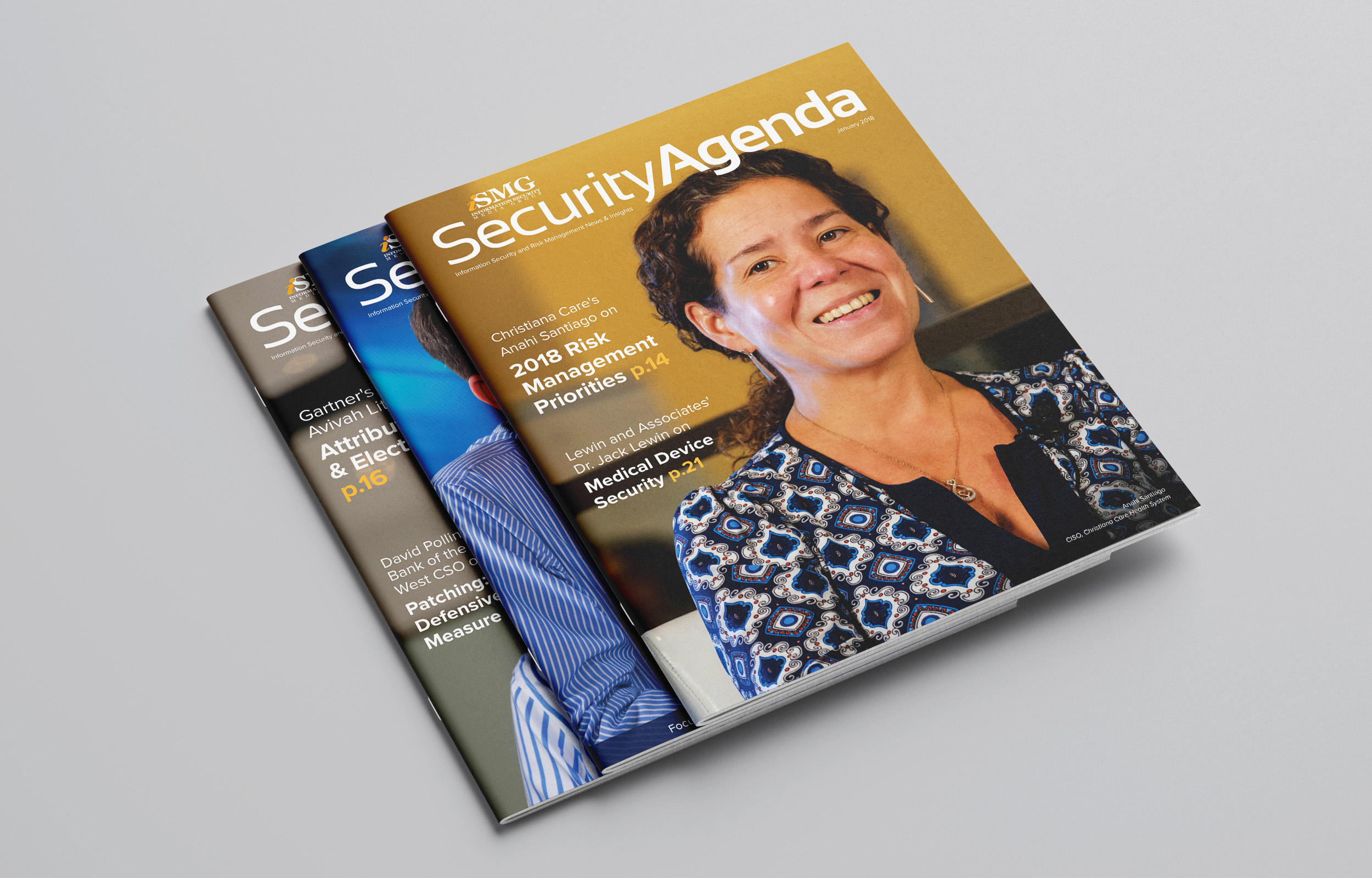 Security Agenda magazine covers